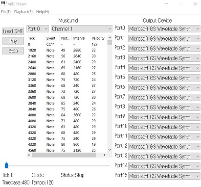 MIDI Player